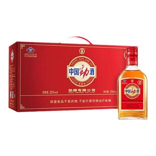 酒厂直供 中国劲酒35度125ml*6小瓶礼盒保健酒养生酒低度官方正品