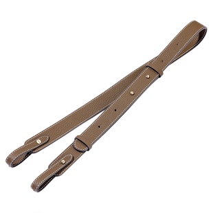 适用于爱马仕伊芙琳菜篮子包琳迪可调节长度头层牛皮肩带斜挎包带