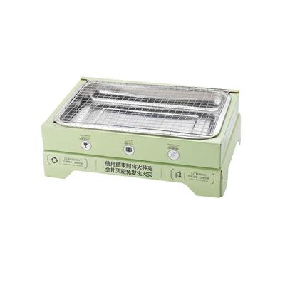 野餐户外一次性烧烤炉便携式大号露营室外木炭无烟碳烤炉架子套装