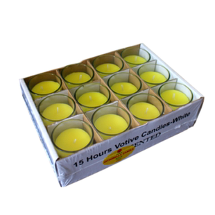 驱蚊虫小蜡烛夏季室内户外餐厅家用防蚊香茅油柠檬草香薰苍蝇持久