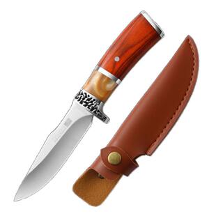 便携锋利吃手把肉小刀户外多功能割肉刀蒙古小刀厨房家用瓜果刀