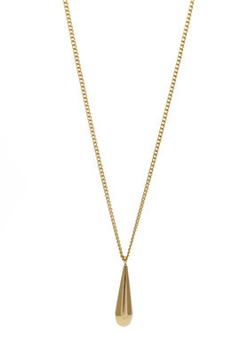 ZOXI不掉色水滴长款毛衣链项链女