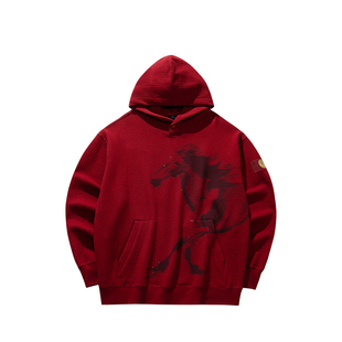 安踏×徐悲鸿奔马图联名丨天马行空系列新年款卫衣男女172618701