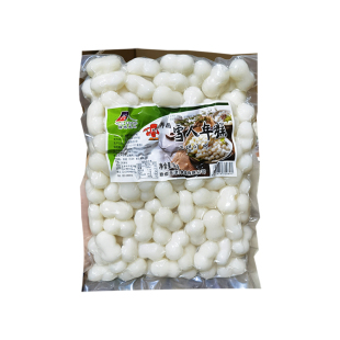 珍成查尔金雪人葫芦花生小年糕水磨米条韩国部队火锅年糕袋装1kg