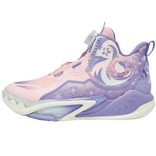 商场同款乔丹女童篮球鞋专业2026春秋新款旋钮扣鞋子中大童运动鞋