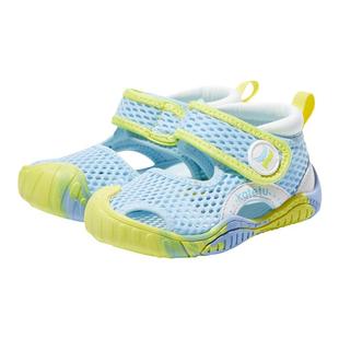 卡特兔儿童凉鞋男童学步婴儿鞋包头软底防滑沙滩鞋女童软底机能鞋