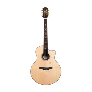 桂花糕吉他屋 楚门吉他280tf系列单板民谣吉他初学者入门电箱41寸