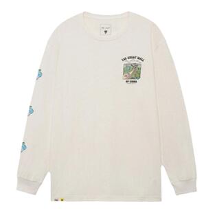 李宁 x Steven Harrington联名系列长袖圆领文化衫卫衣AHSRC15