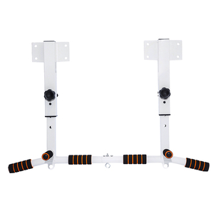 引体向上器家用单杠室内挂墙上加厚打孔吊杆悬挂顶装固定健身单杆