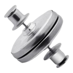 窗帘防漏光磁吸闭合扣免钉绑带遮光床帘扣合拢夹子对吸磁铁固定器