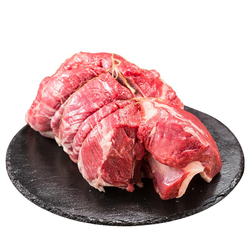 内蒙古羊肉正宗锡林郭勒原切去骨精修羊后腿冷冻肉烧烤火锅食材