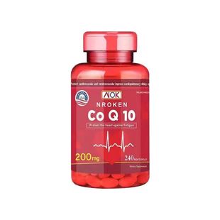 【美国进口】NOK美国辅酶Q10高含量200mg中老年保护心脏240粒