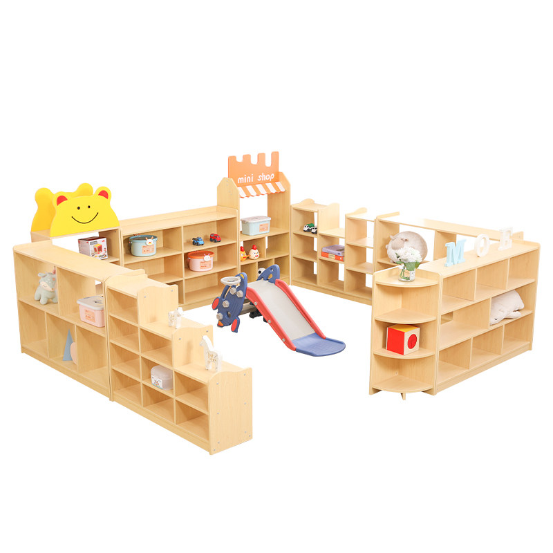 幼儿环保蒙氏教具玩具柜鞋柜