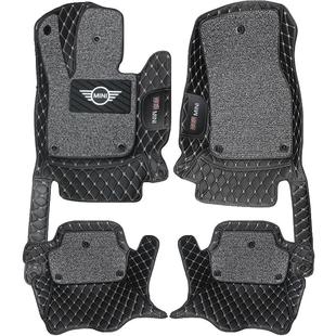 宝马mini脚垫one cooper迷你改装countryman clubman专用脚垫装饰