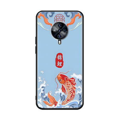 秋昊适用于vivos6手机壳v1962a新款防摔保护套v1962t简约唯美外壳vovos6软硅胶全包边vivi维沃s6男女国风热卖