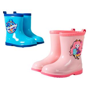 儿童雨鞋女款男童防滑宝宝雨靴幼儿小童防水胶鞋男孩女童水鞋套鞋
