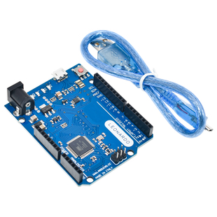 Leonardo R3单片机开发板ATMEGA32U4官方版本带线适用于Arduino