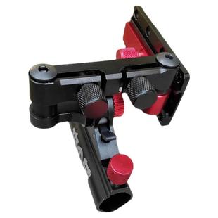 钓箱炮台架配件拐角支架专用左手右手万向旋转架座加厚大物通用架