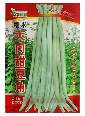 蔬菜孑糯米大肉甜豆角脆嫩好吃