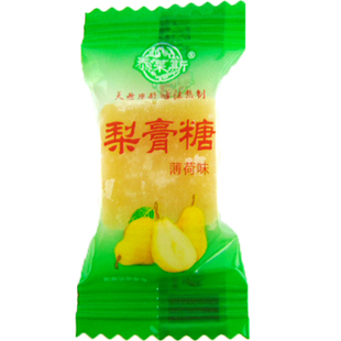 泰莱斯梨膏糖传统老式薄荷糖清凉润喉糖休闲办公零食糖果喜糖
