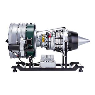 涡喷涡扇发动机拼装模型土星文化全金属不锈钢电动可发动飞机引擎