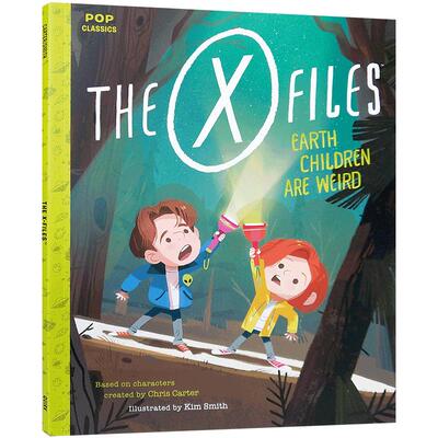 当代电影绘本系列 X档案 The X-Files Earth Children Are Weird 英文原版 经典电影故事绘本 全彩插图大开本 英文版进口英语书籍