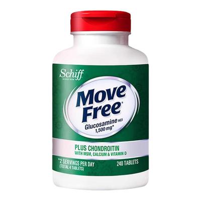 MoveFree高钙氨糖维D3关节