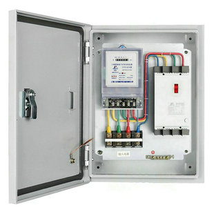 计量电表箱 成品套装配电箱工厂用 380v三相四线动力空开关电源箱