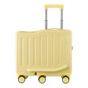 能坐的行李箱高颜值可骑儿童拉杆男女密码结实耐用登机大容量小型