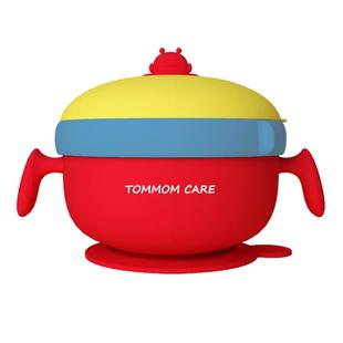tommom care注水保温碗PPSU米粉辅食碗宝宝专用婴儿碗316不锈钢