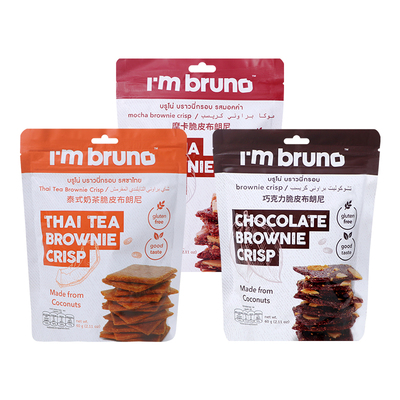 泰国进口bruno脆皮布朗尼脆饼干