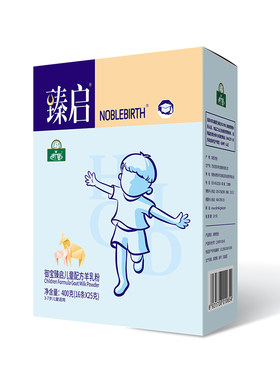 御宝高钙高锌儿童成长羊奶粉400g