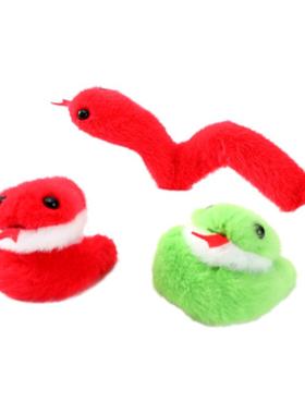 蛇年吉祥物毛绒玩偶手镯