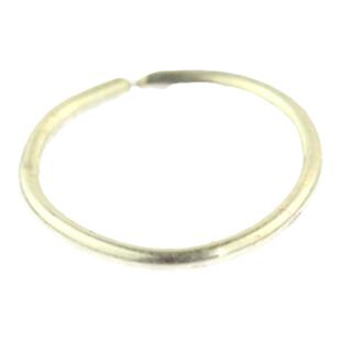 S925纯银素圈耳环女防过敏养耳洞耳骨环超轻细小耳圈睡觉免摘耳扣