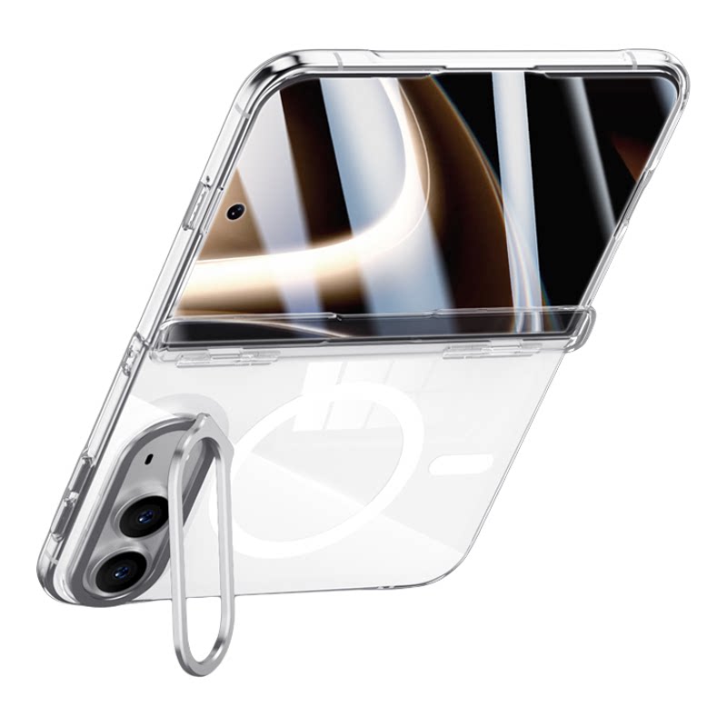 透明前后全包高级感适用iPhoneultra手机壳膜一体磁吸充电新款苹果镜头支架防摔保护套男女简约超薄爱疯全包
