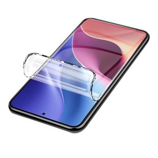 适用红米k40手机膜5G全包边k40pro水凝膜抗蓝光k40游戏增强版钢化膜k40s全屏覆盖k40pro+小米软膜redmi防指纹