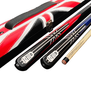 omin奥秘台球杆小头进化者黑8白蜡木斯诺克通杆套装中式波茨专用