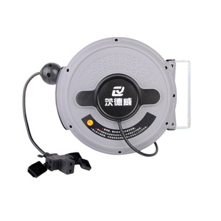 自动伸缩卷线器电鼓卷线盘防水插座收线器工厂汽修卷线器国标电线