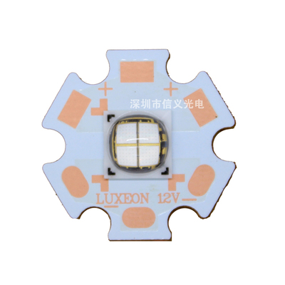 led宝蓝光15w12v大功率灯珠4000k