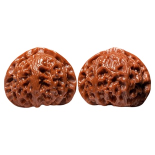 宫灯核桃文玩精品手盘把件桃心小尺寸手捻女士小众野生高端狮子头