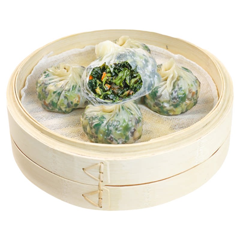 春锄扬州手作纸皮翡翠烧麦