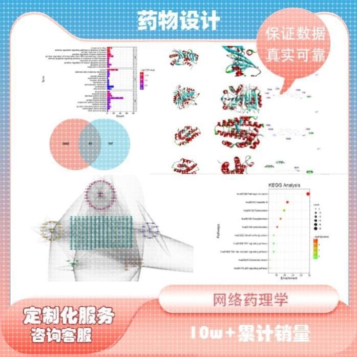 分子对接服务/金属对接网络药理学/多肽对接虚拟筛选/辅酶对接