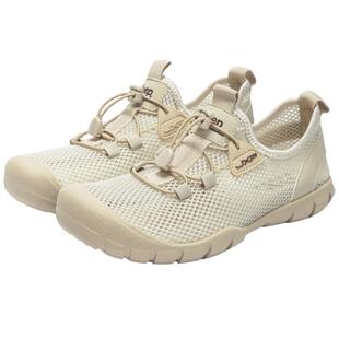 Jeep网面透气运动鞋女夏季薄款一脚蹬女鞋轻便软底户外徒步登山鞋