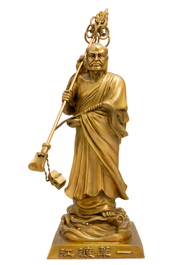 达摩像铜像家用桌面摆件工艺品