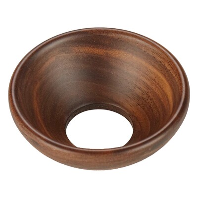 黑檀茶道倒茶茶漏斗茶具配件