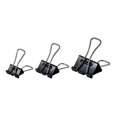 普乐士长尾夹套装省力夹