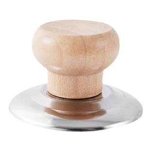 通用款木质锅盖把手顶帽家用防烫顶珠玻璃盖提手配件防烫锅盖头帽