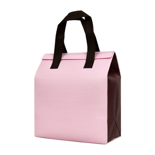 无纺布保温袋外卖专用打包袋一次性手提加厚铝箔餐饮奶茶商用定制