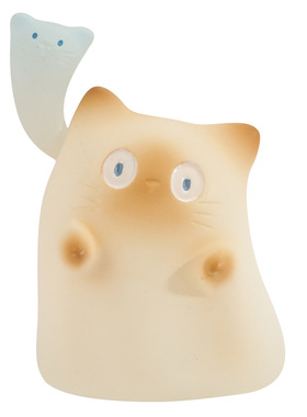 万圣节猫咪幽灵指偶盲盒摆件