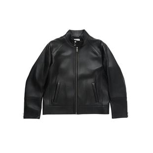 【自营】Bally/巴利秋冬新款时尚男士机车羊皮衣夹克外套6313326